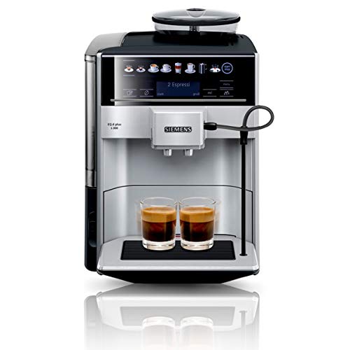 Siemens te653501de Machine à café EQ. 6 Plus S300, 1500 W, Argent