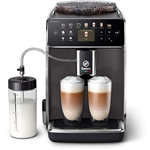 Saeco SM6580/10 Machine Espresso automatique - Noir brillant